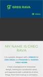 Mobile Screenshot of gregrava.com